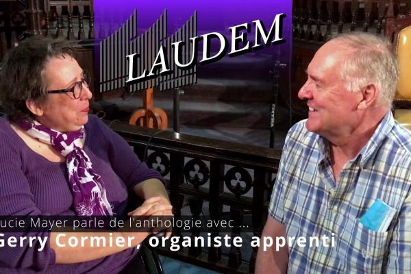 Lucie Mayer (LAUDEM) parle de l'anthologie avec Gerry Cormier